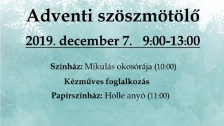 Adventi szöszmötölő