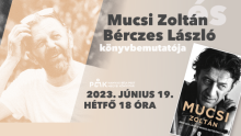 Könyvtárunk vendége lesz Mucsi Zoltán és Bérczes László